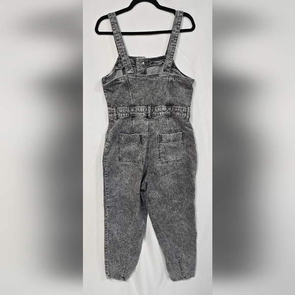 Universal Thread women 12 acid wash overalls denim gorpcore grungecore street - Picture 7 of 11